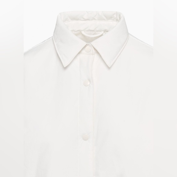 Aritzia babaton birch merit shirt jacket shacket size xxs 2xs new - Picture 11 of 14